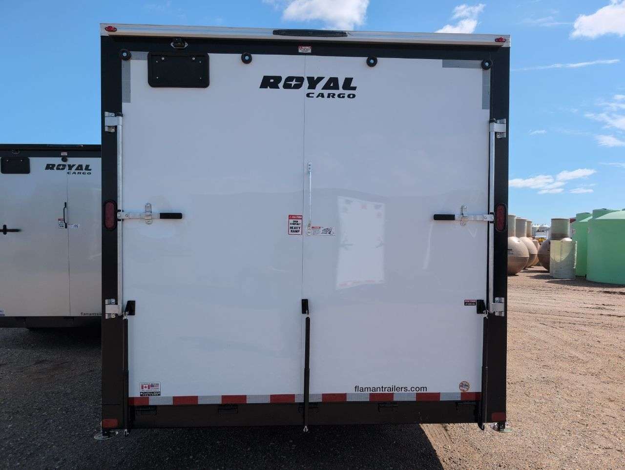 2026 Royal LARC 8'6" x 20' + V-Nose Car Hauler Trailer