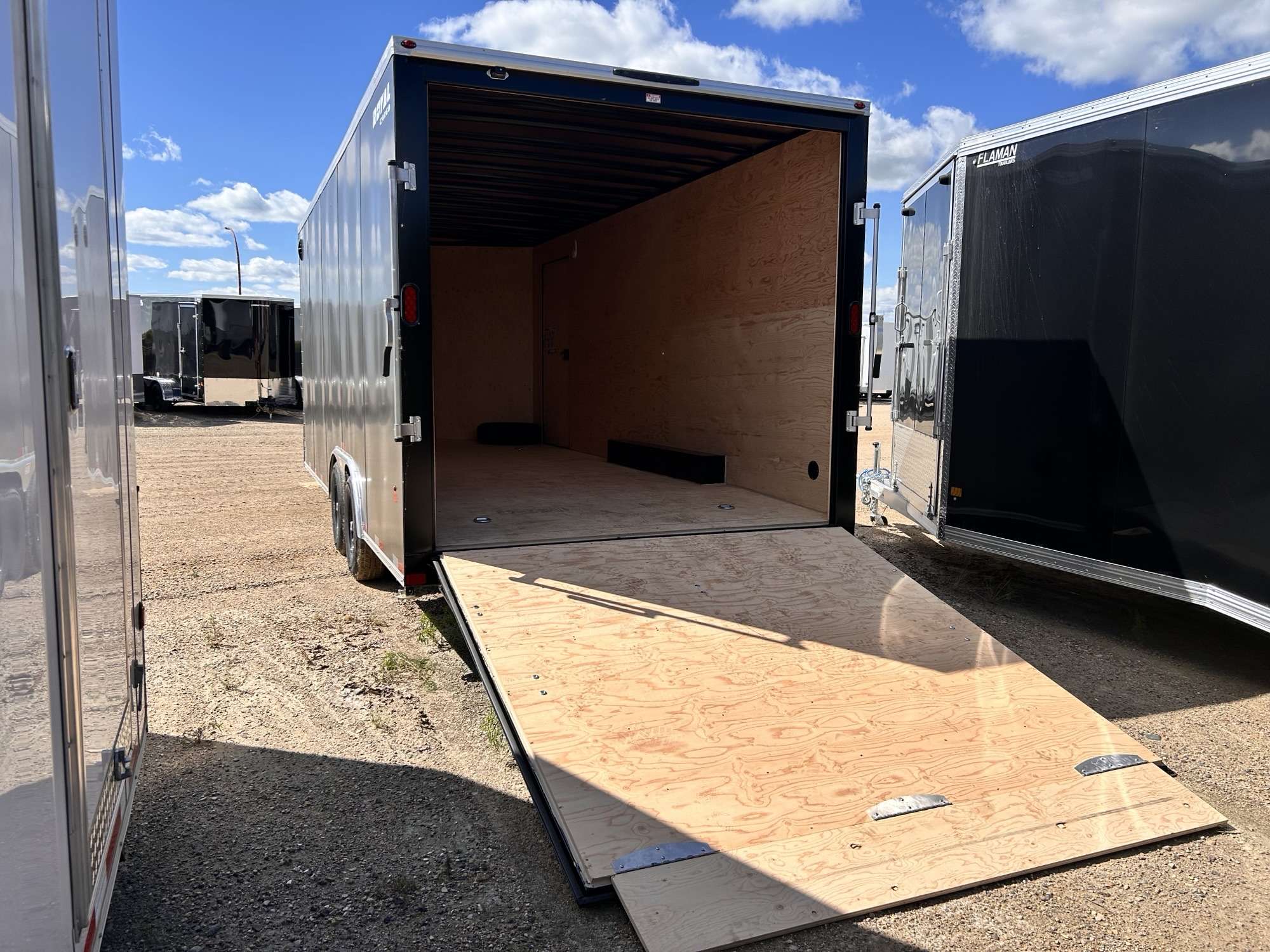2026 Royal LARC 8'6" x 20' + V-Nose Car Hauler Trailer