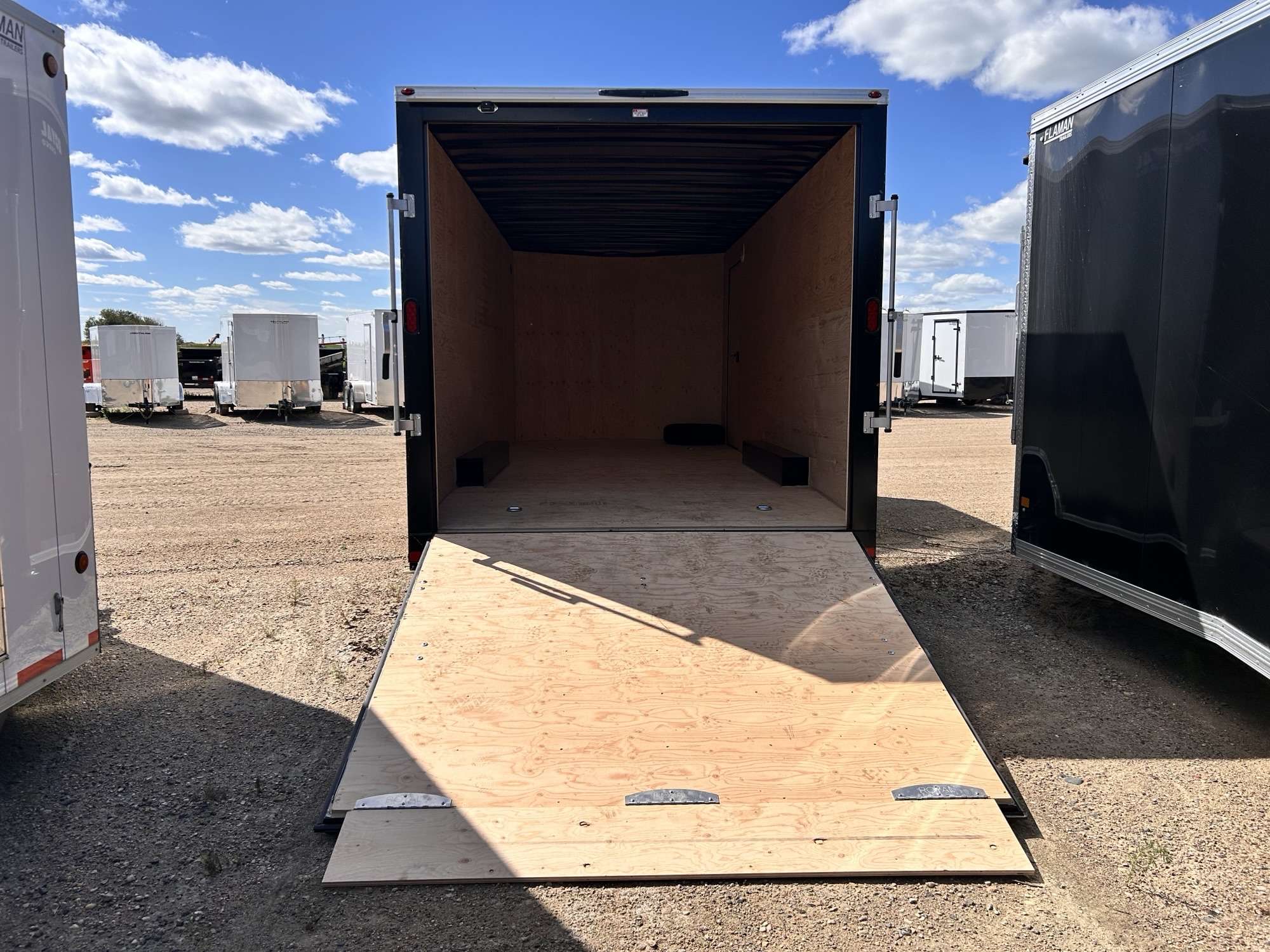 2026 Royal LARC 8'6" x 20' + V-Nose Car Hauler Trailer
