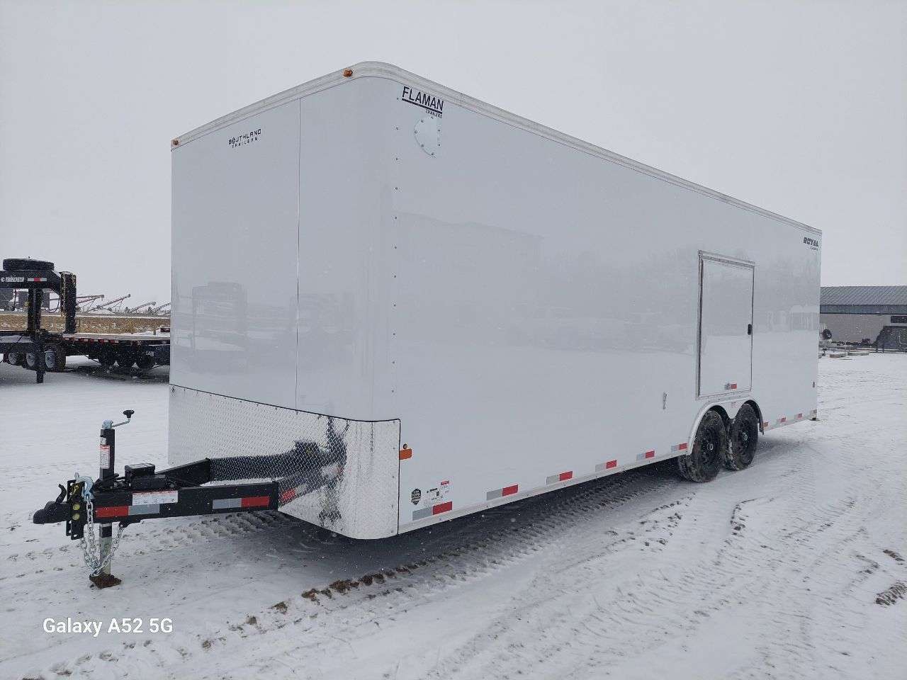 2026 Royal LARC 8'6" x 24' Flat Front Car Hauler Trailer