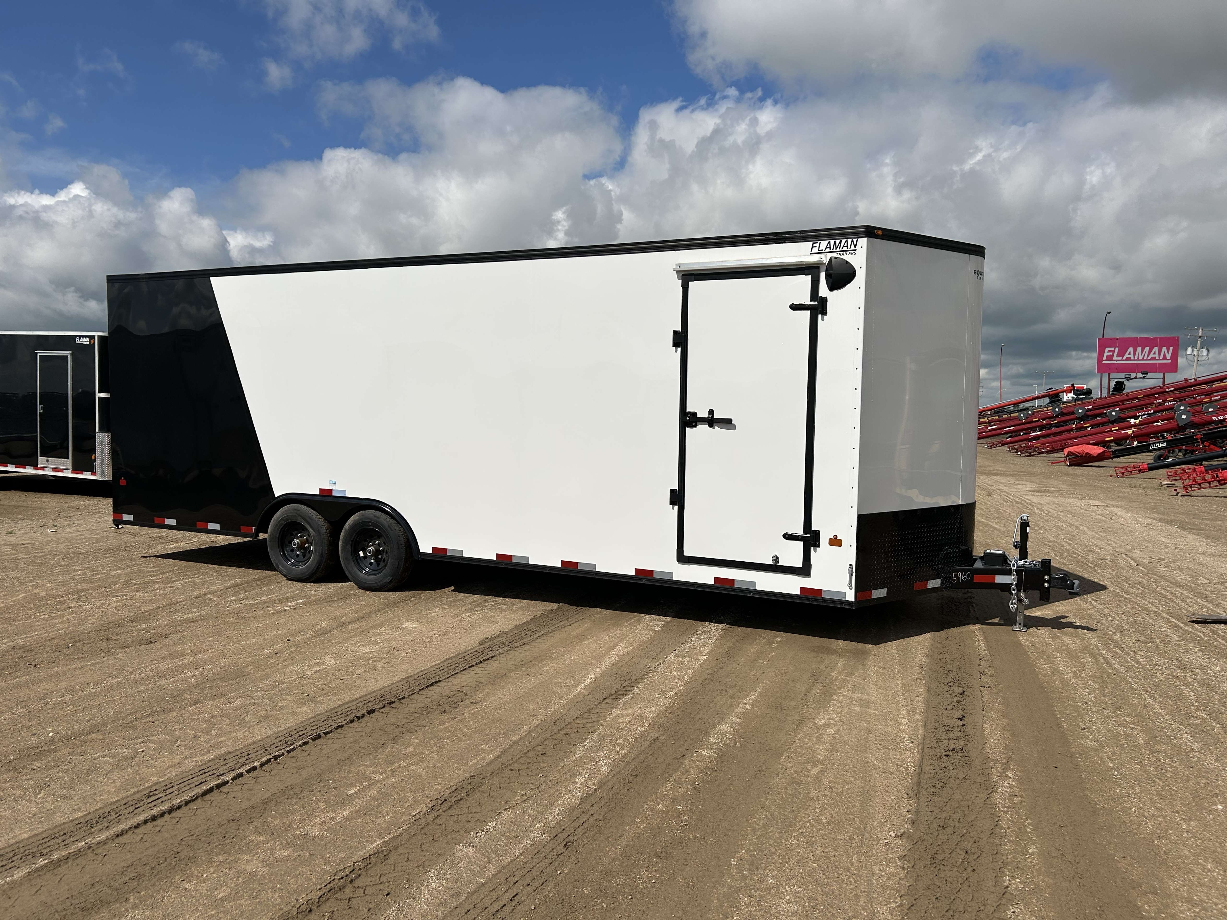 2026 Royal LARC 8'6" x 24' + V-Nose Car Hauler