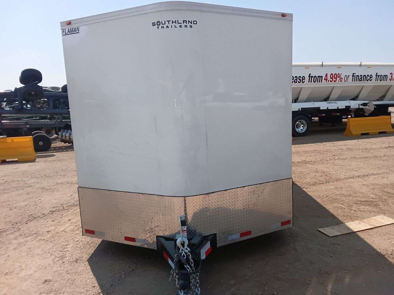 2026 Royal LARC 8'6" x 24' + V-Nose Car Hauler Trailer