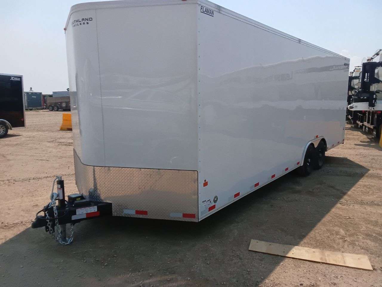 2026 Royal LARC 8'6" x 24' + V-Nose Car Hauler Trailer