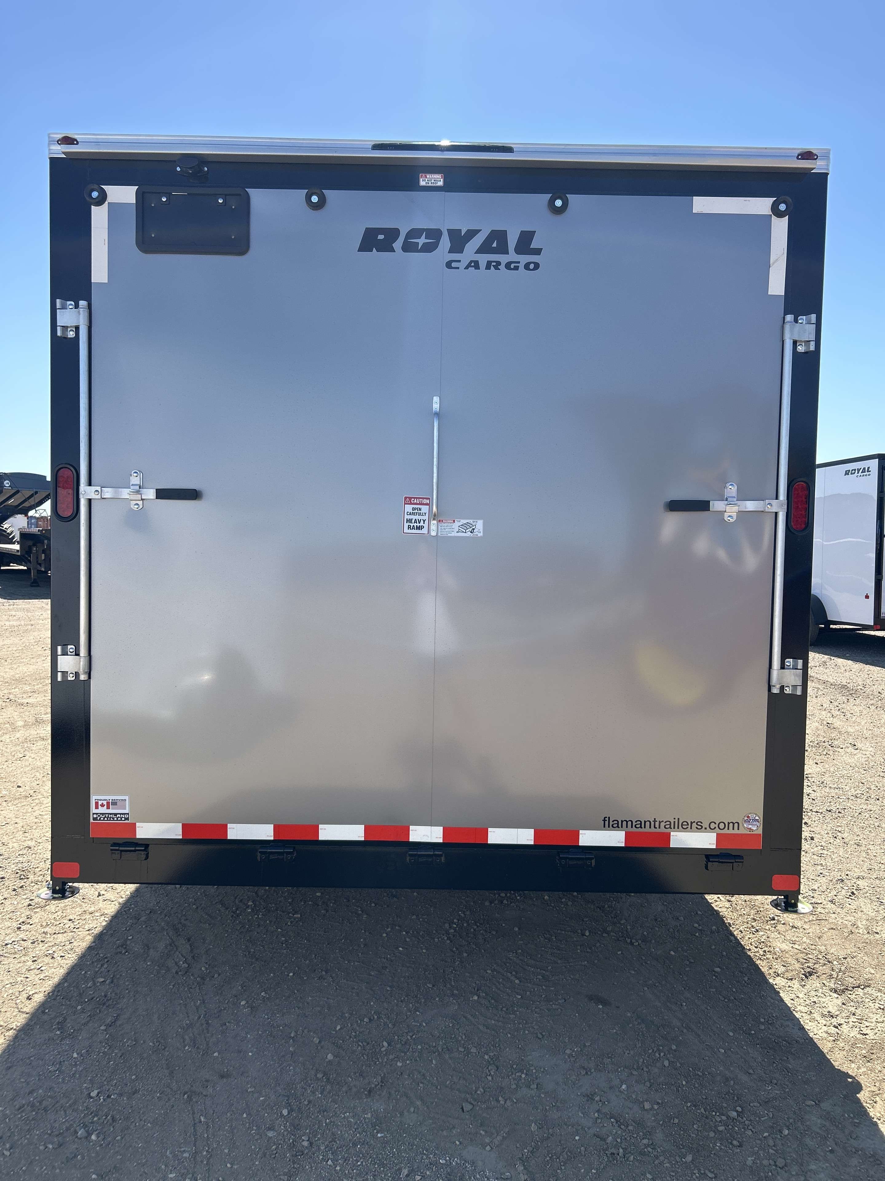 2026 Royal LARC 8'6" x 24' + V-Nose Car Hauler Trailer