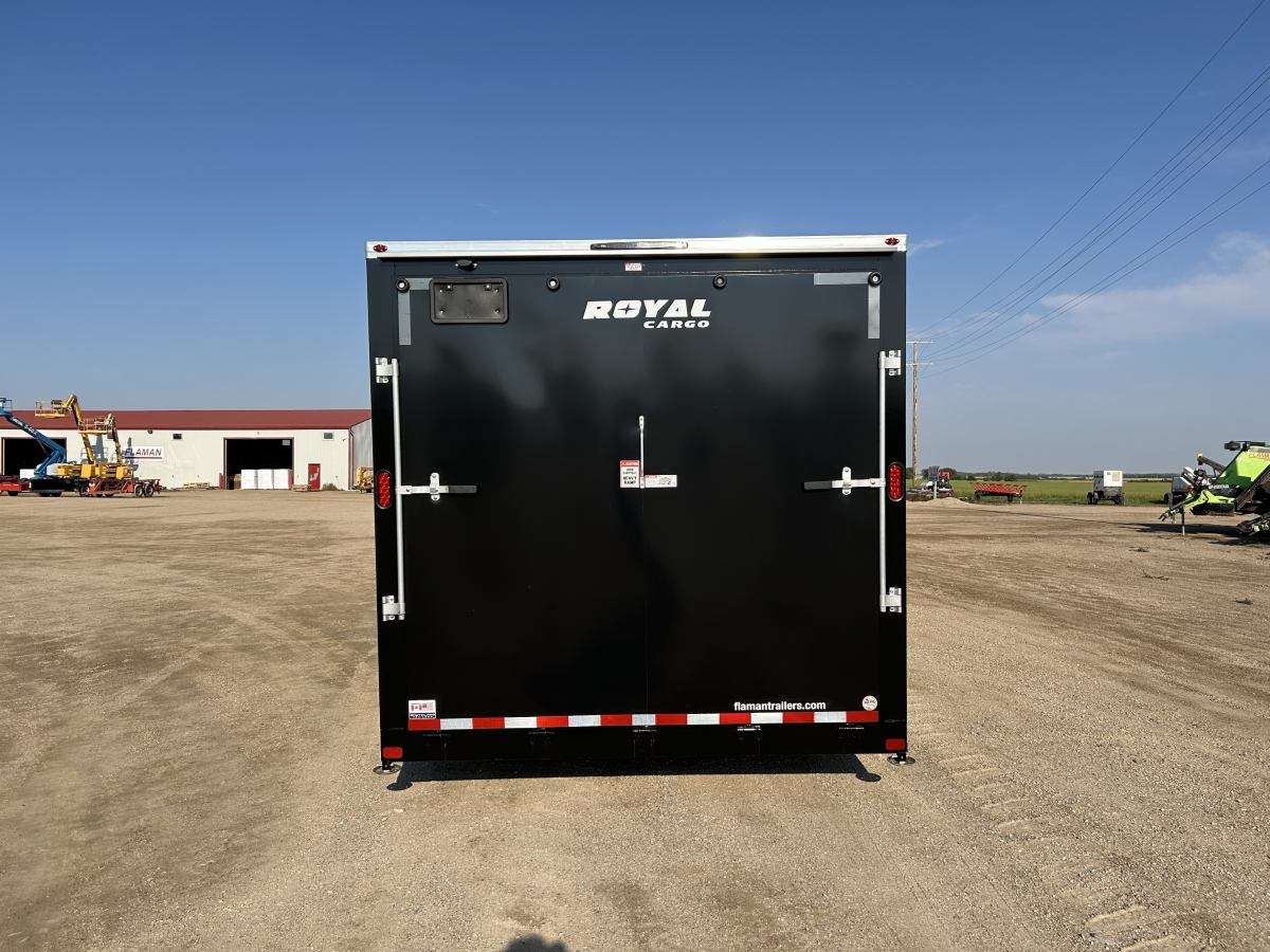 2026 Royal LARC 8'6" x 24' + V-Nose Car Hauler Trailer