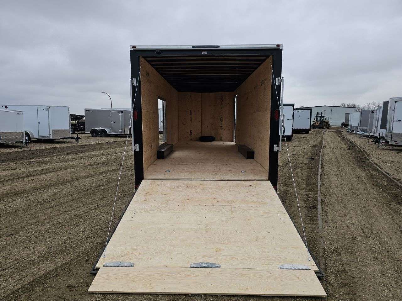 2026 Royal LARC 8'6" x 24' + V-Nose Car Hauler Trailer