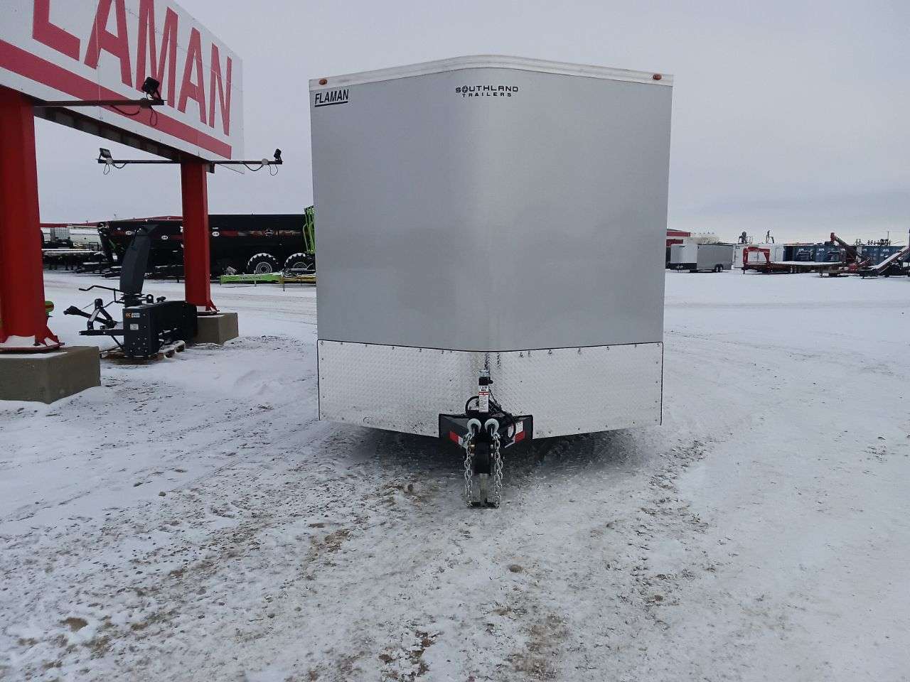 2026 Royal LARC 8'6" x 24' + V-Nose Car Hauler Trailer