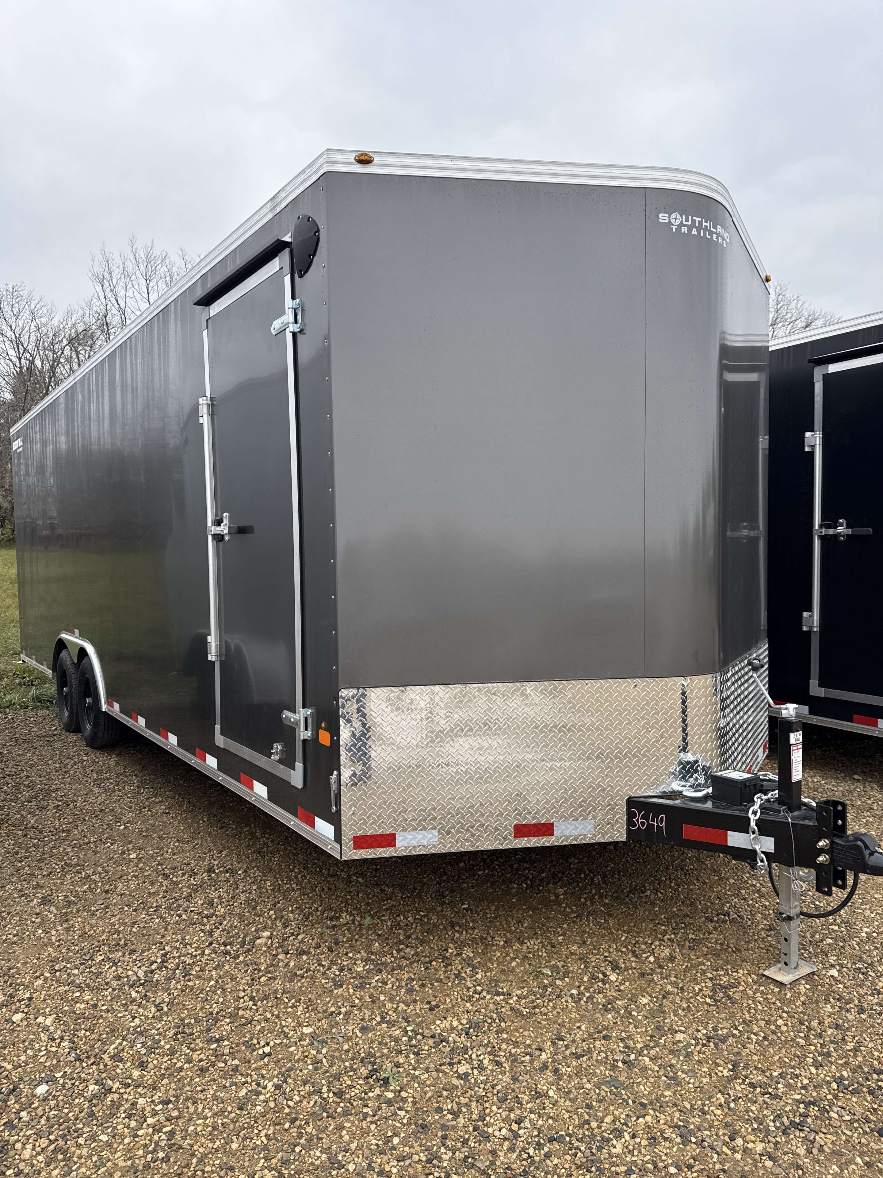 2026 Royal LARC 8'6" x 24' + V-Nose Car Hauler Trailer