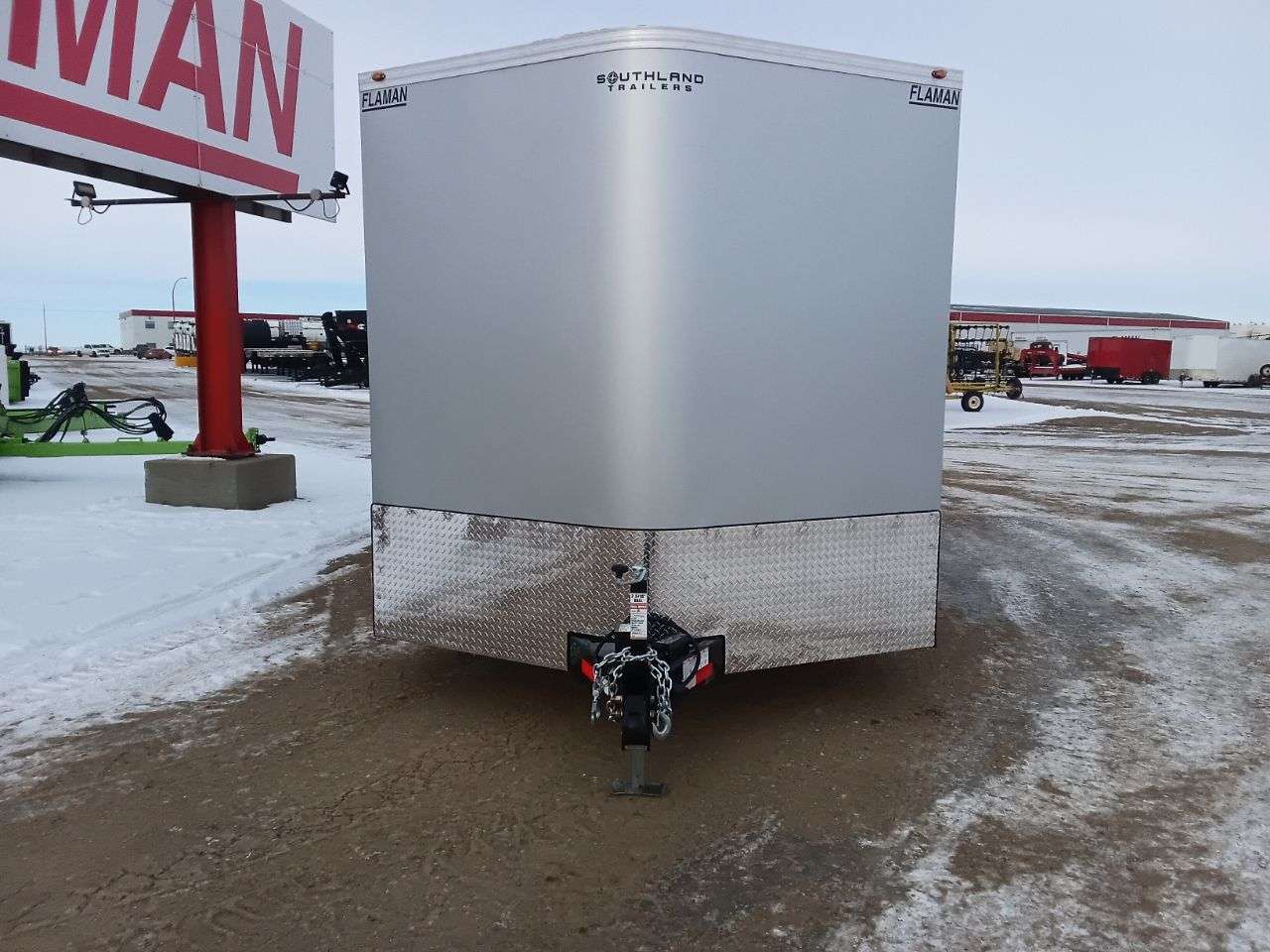 2026 Royal LARC 8'6" x 24' + V-Nose Car Hauler Trailer