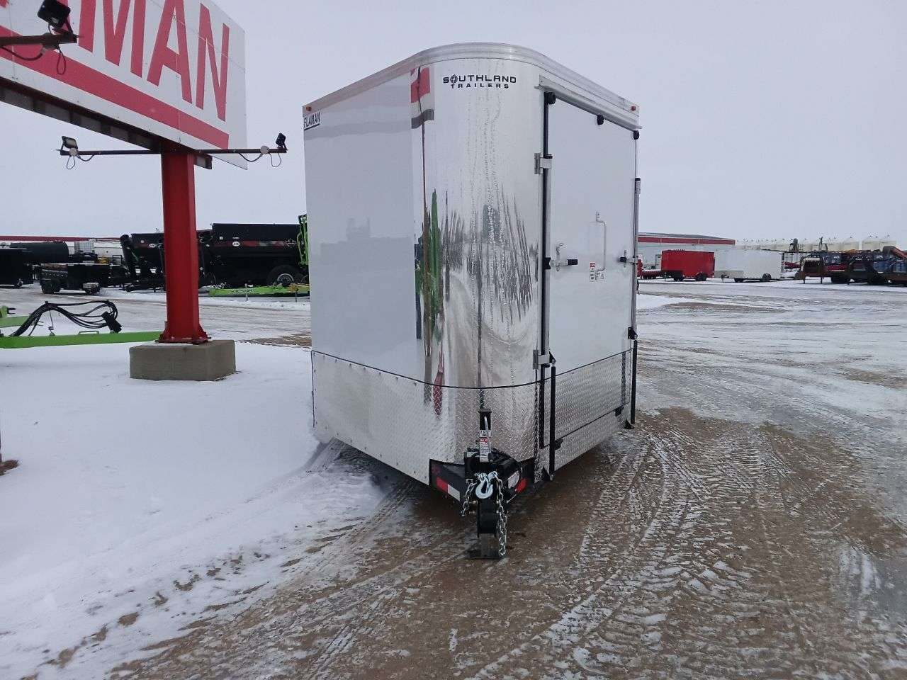 2026 Royal LARSM 8'6" x 16' + V-Nose Toy Hauler Trailer