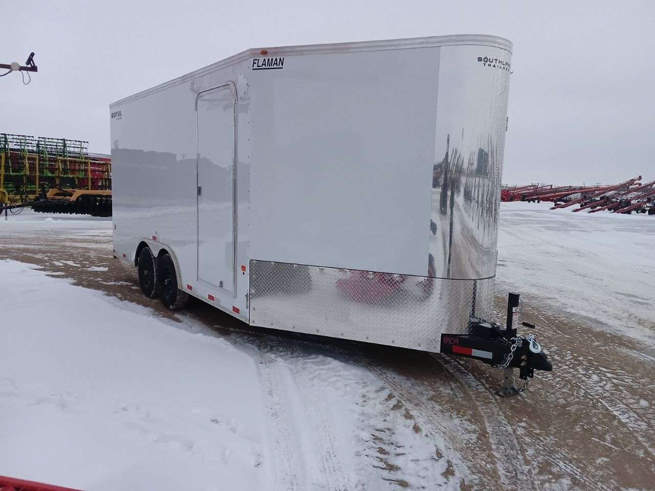 2026 Royal LARSM 8'6" x 16' + V-Nose Toy Hauler Trailer