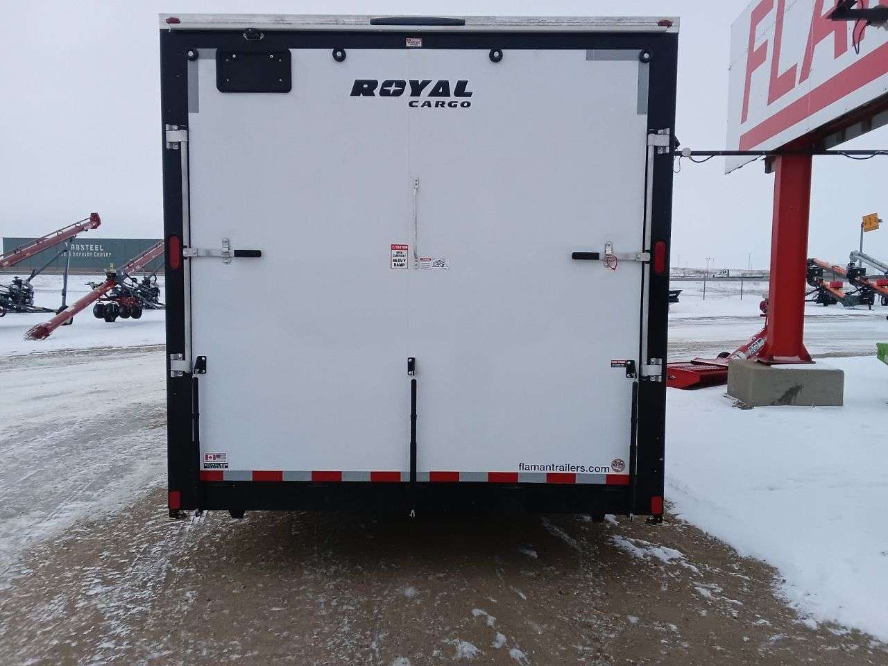 2026 Royal LARSM 8'6" x 16' + V-Nose Toy Hauler Trailer