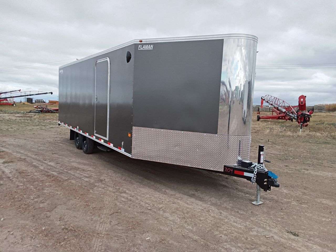 2026 Royal LARSM 8'6" x 22' + V-Nose Toy Hauler Trailer
