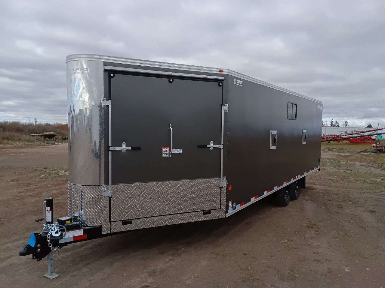 2026 Royal LARSM 8'6" x 22' + V-Nose Toy Hauler Trailer