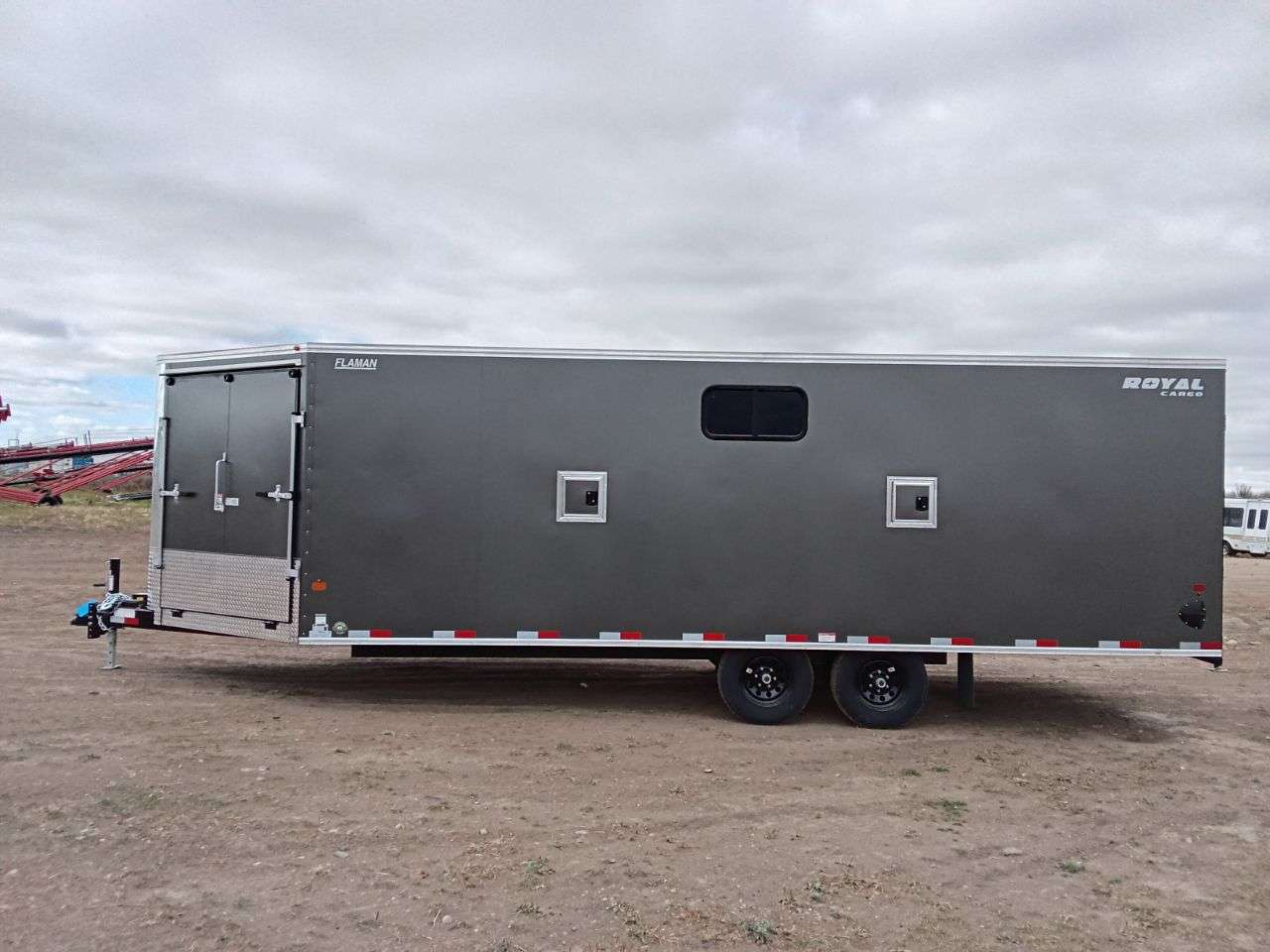 2026 Royal LARSM 8'6" x 22' + V-Nose Toy Hauler Trailer
