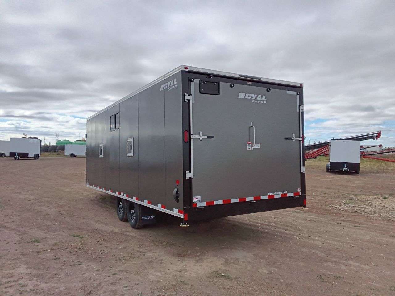 2026 Royal LARSM 8'6" x 22' + V-Nose Toy Hauler Trailer