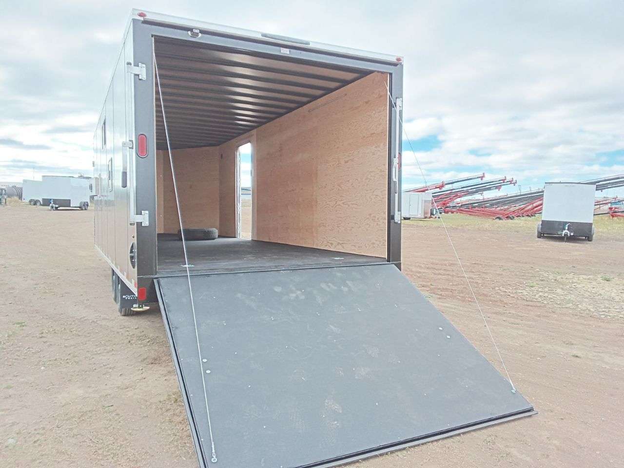 2026 Royal LARSM 8'6" x 22' + V-Nose Toy Hauler Trailer