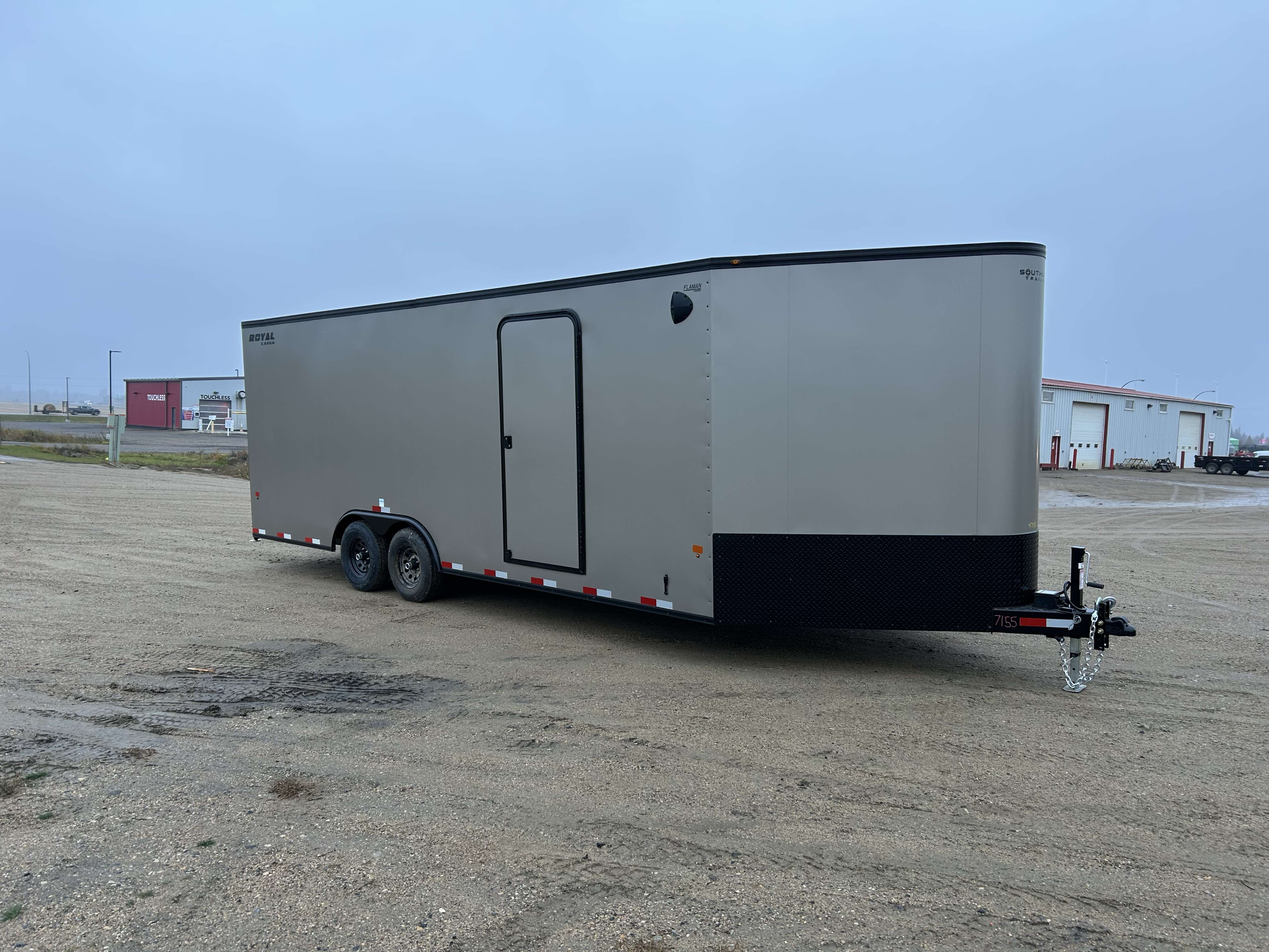 2026 Royal LARSM 8'6" x 22' + V-Nose Toy Hauler Trailer