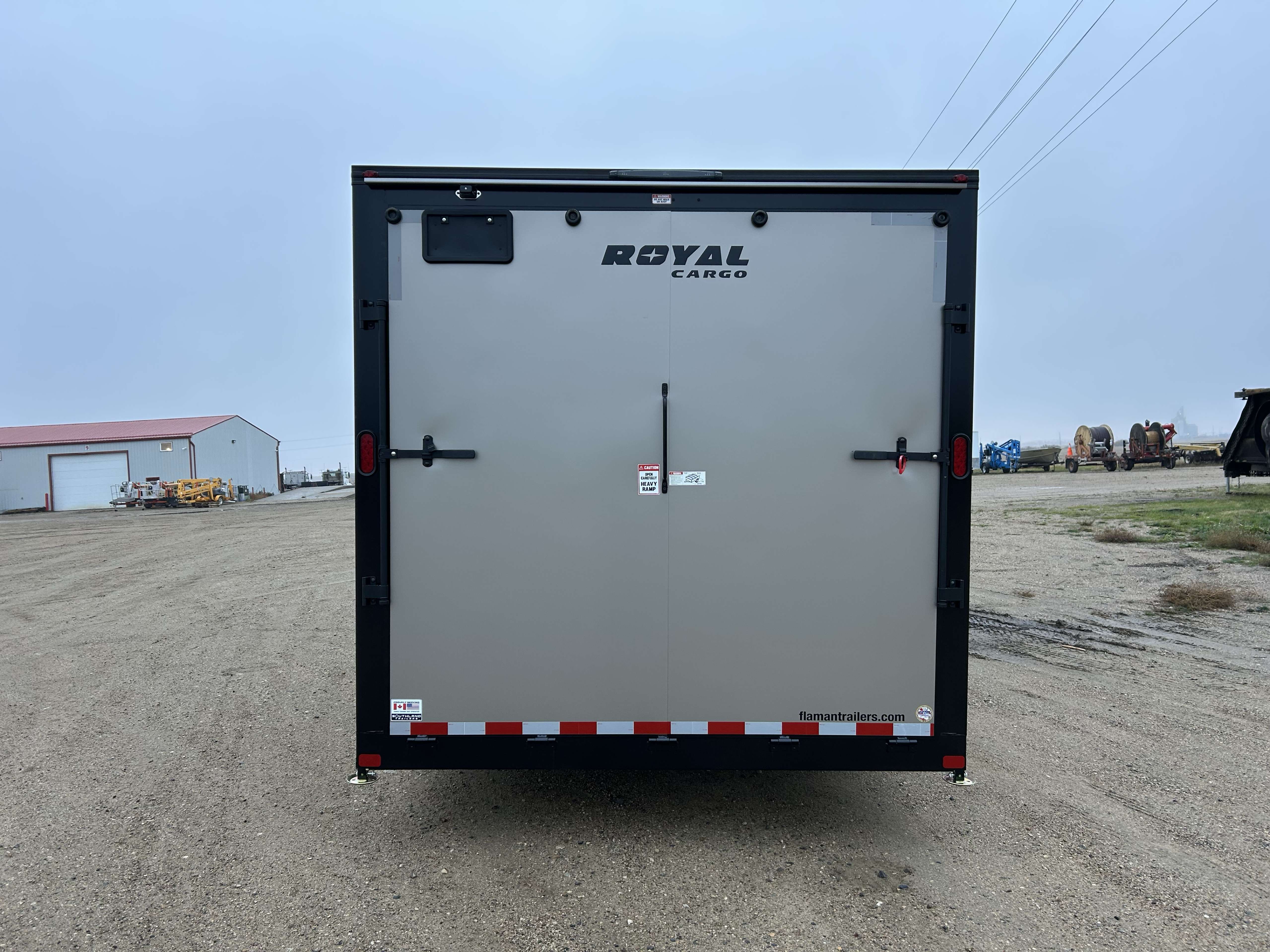 2026 Royal LARSM 8'6" x 22' + V-Nose Toy Hauler Trailer