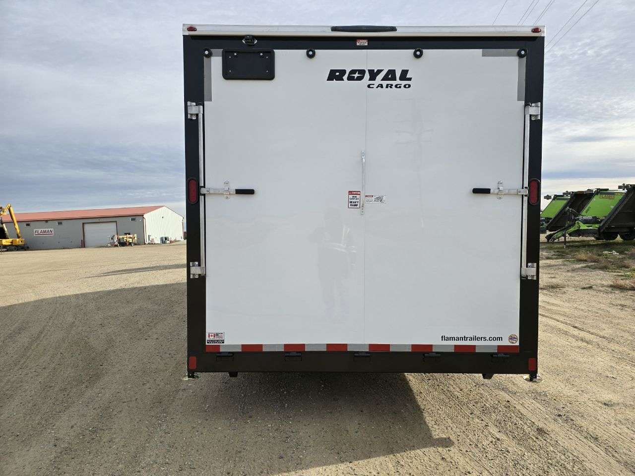 2026 Royal LARSM 8'6" x 22' + V-Nose Toy Hauler Trailer