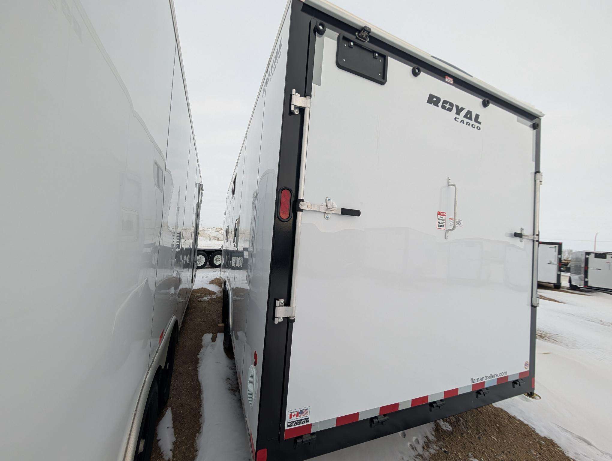 2026 Royal LARSM 8'6" x 22' + V-Nose Toy Hauler Trailer