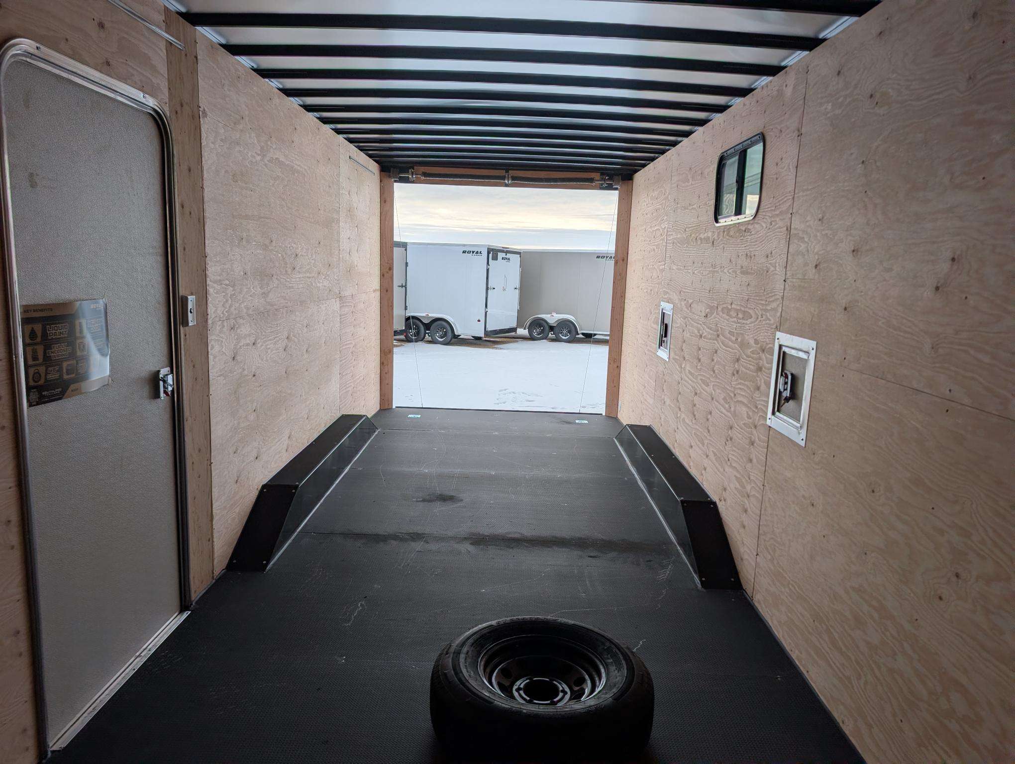 2026 Royal LARSM 8'6" x 22' + V-Nose Toy Hauler Trailer