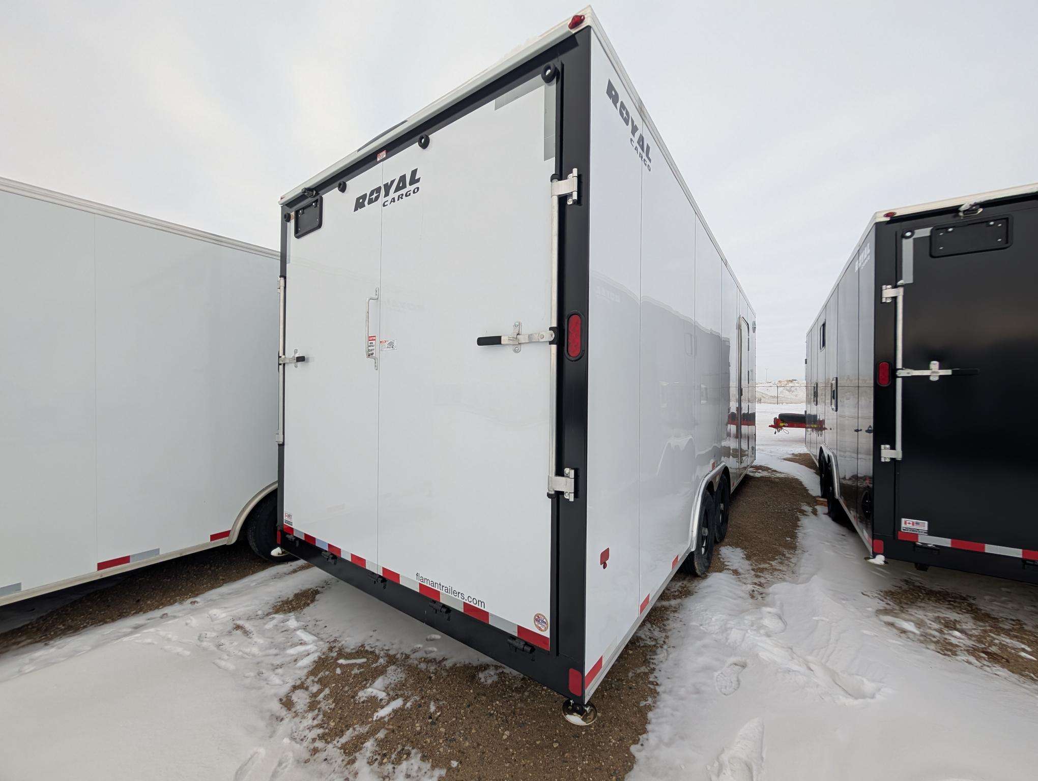 2026 Royal LARSM 8'6" x 22' + V-Nose Toy Hauler Trailer