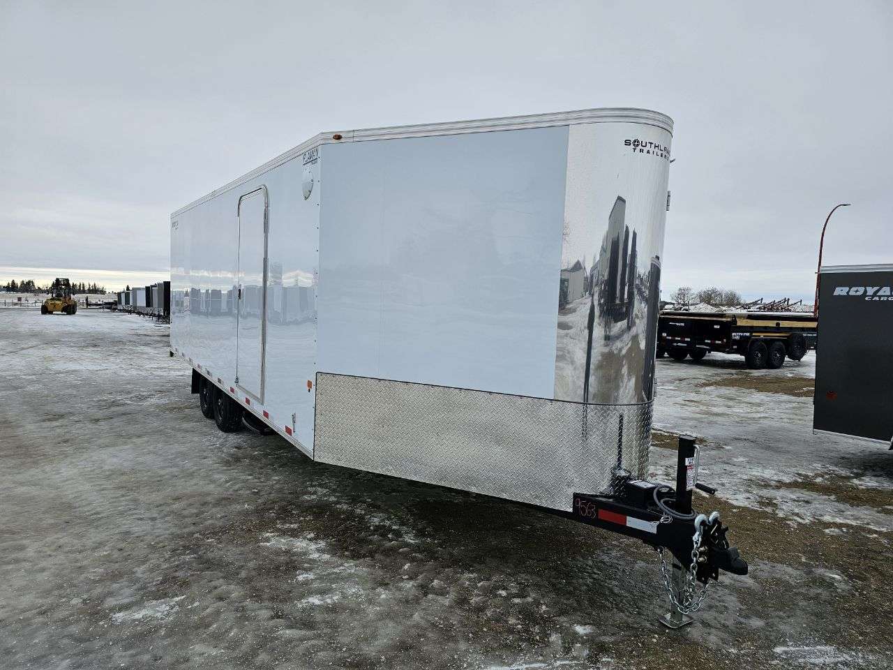 2026 Royal LARSM 8'6" x 22' + V-Nose Toy Hauler Trailer