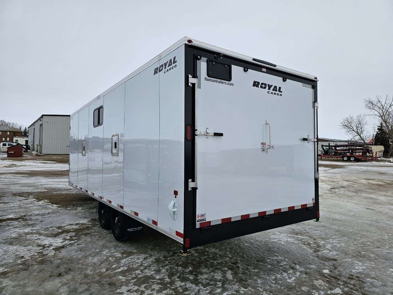 2026 Royal LARSM 8'6" x 22' + V-Nose Toy Hauler Trailer