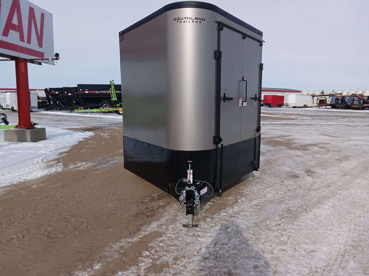 2026 Royal LARSM 8'6" x 22' + V-Nose Toy Hauler Trailer