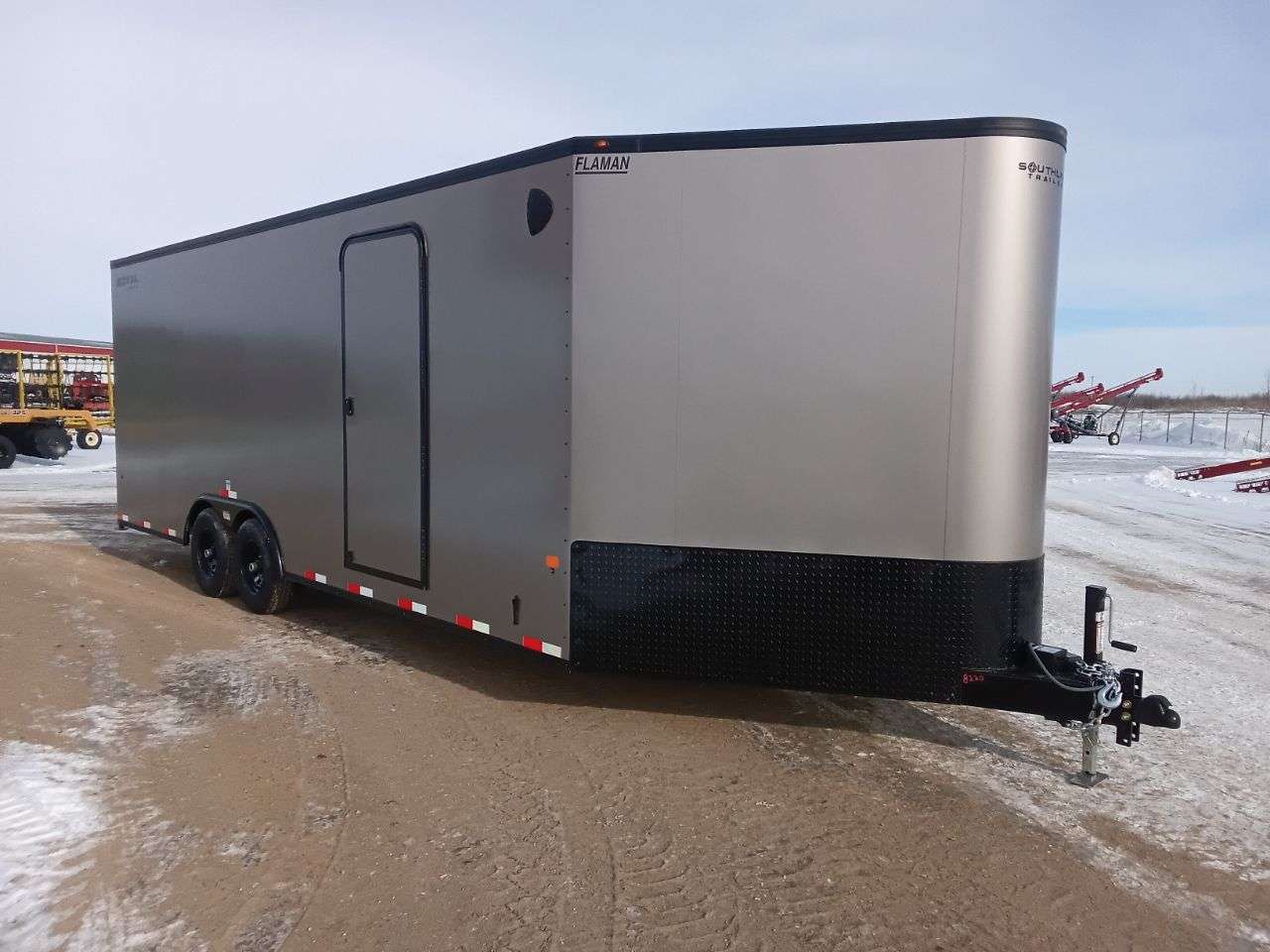 2026 Royal LARSM 8'6" x 22' + V-Nose Toy Hauler Trailer