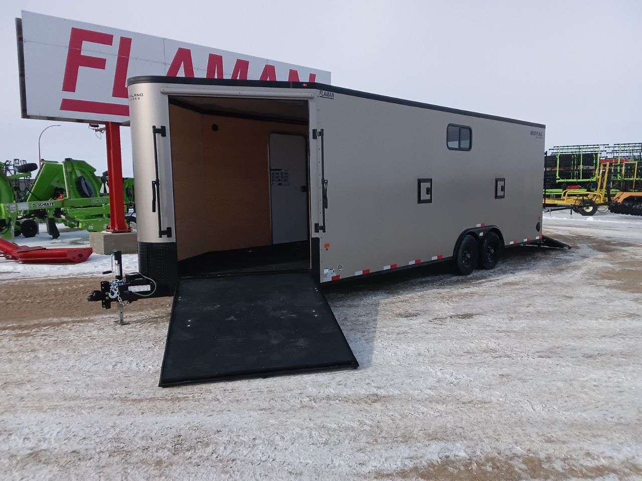 2026 Royal LARSM 8'6" x 22' + V-Nose Toy Hauler Trailer