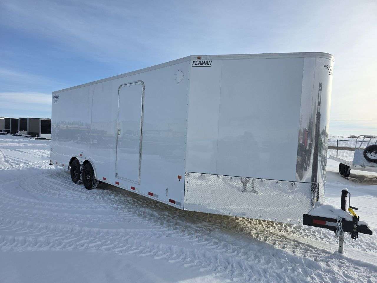 2026 Royal LARSM 8'6" x 22' + V-Nose Toy Hauler Trailer