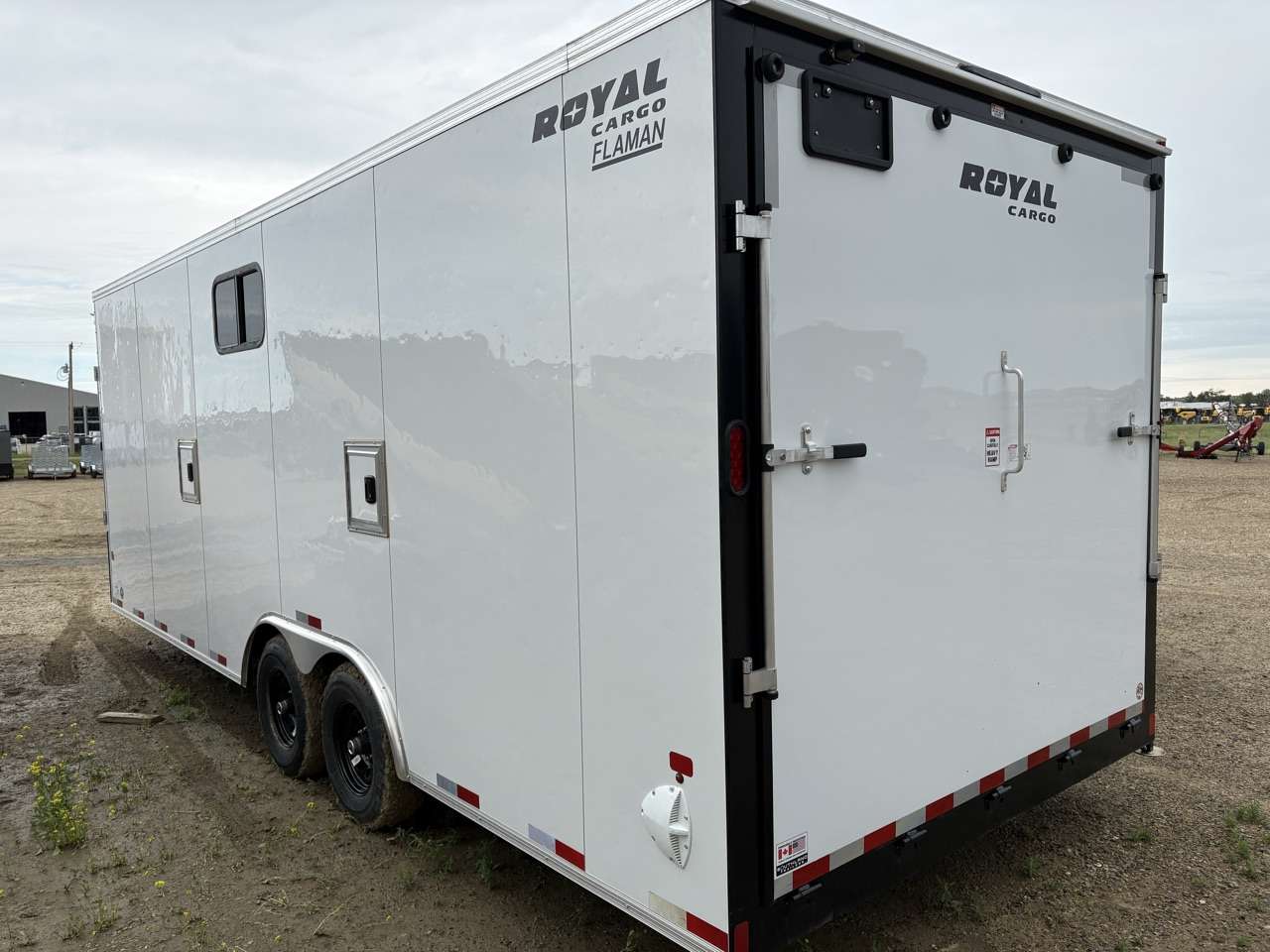 2026 Royal LARSM 8'6" x 22' + V-Nose Toy Hauler Trailer