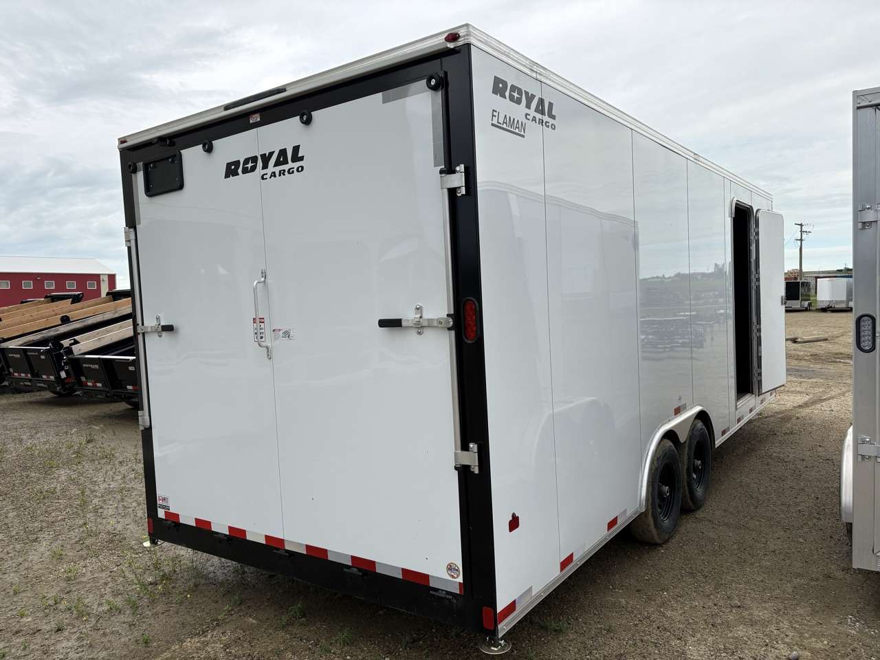 2026 Royal LARSM 8'6" x 22' + V-Nose Toy Hauler Trailer