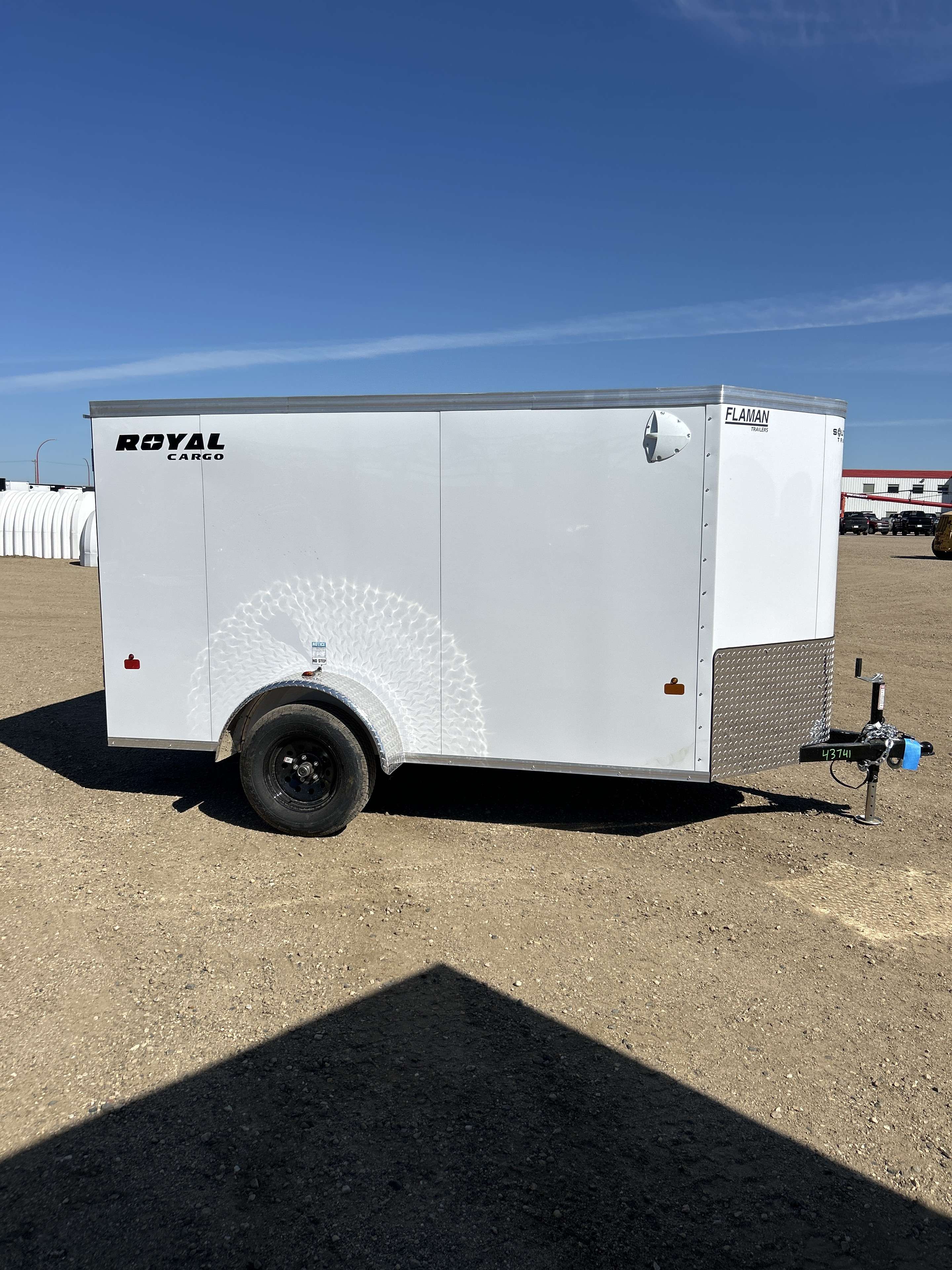 2026 Royal LCH 5' x 10' + V-Nose Cargo Trailer
