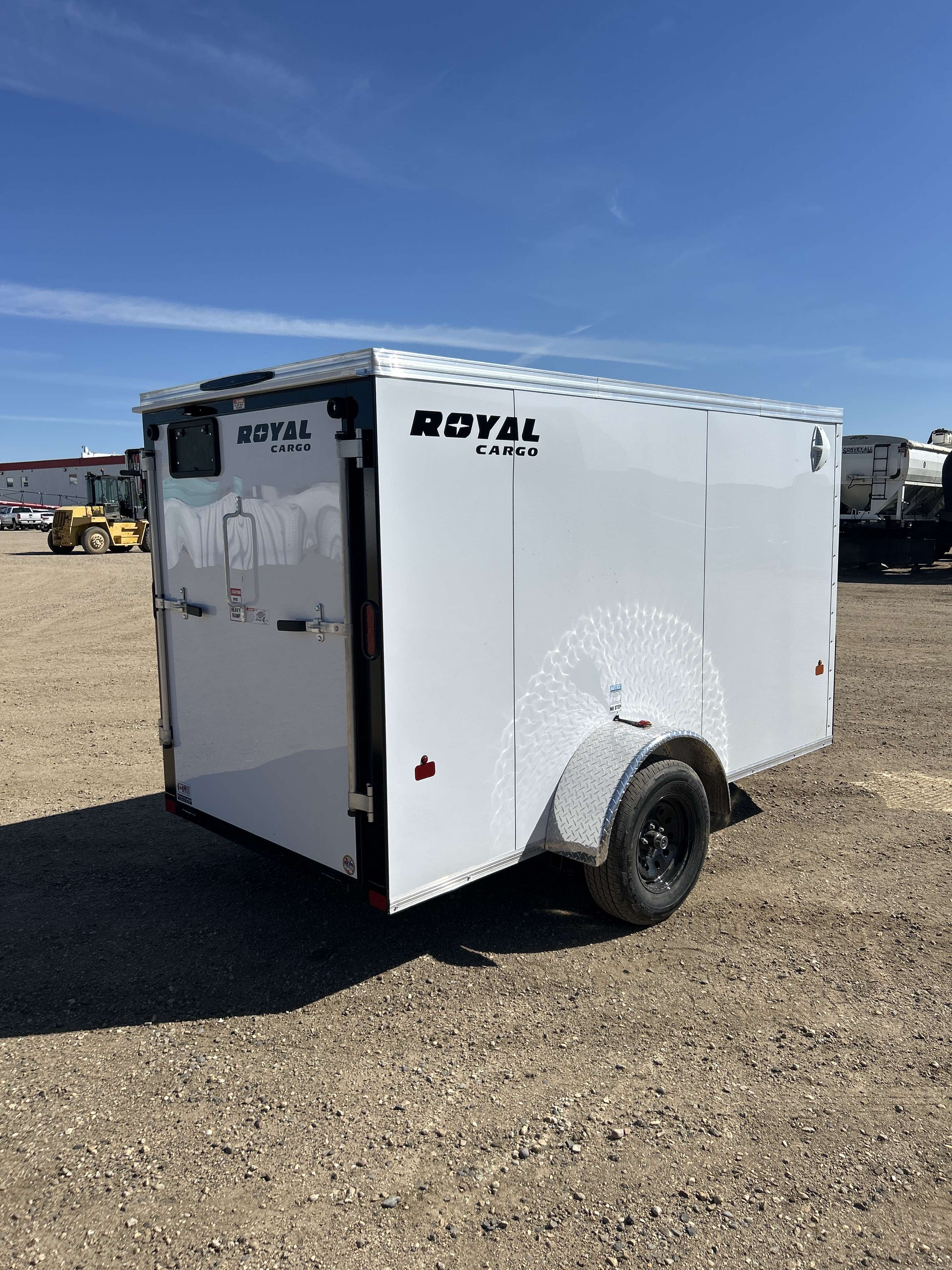 2026 Royal LCH 5' x 10' + V-Nose Cargo Trailer
