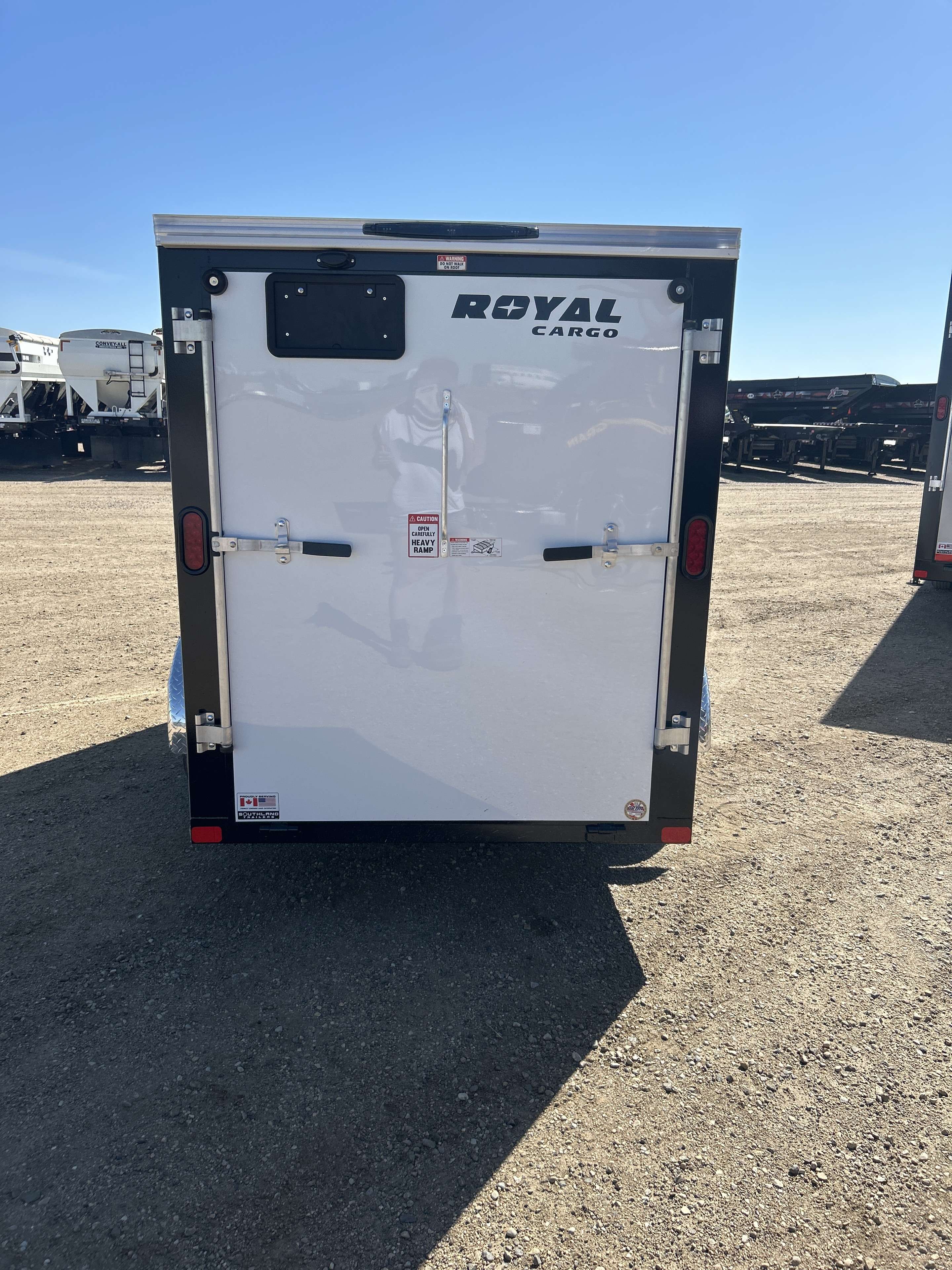 2026 Royal LCH 5' x 10' + V-Nose Cargo Trailer