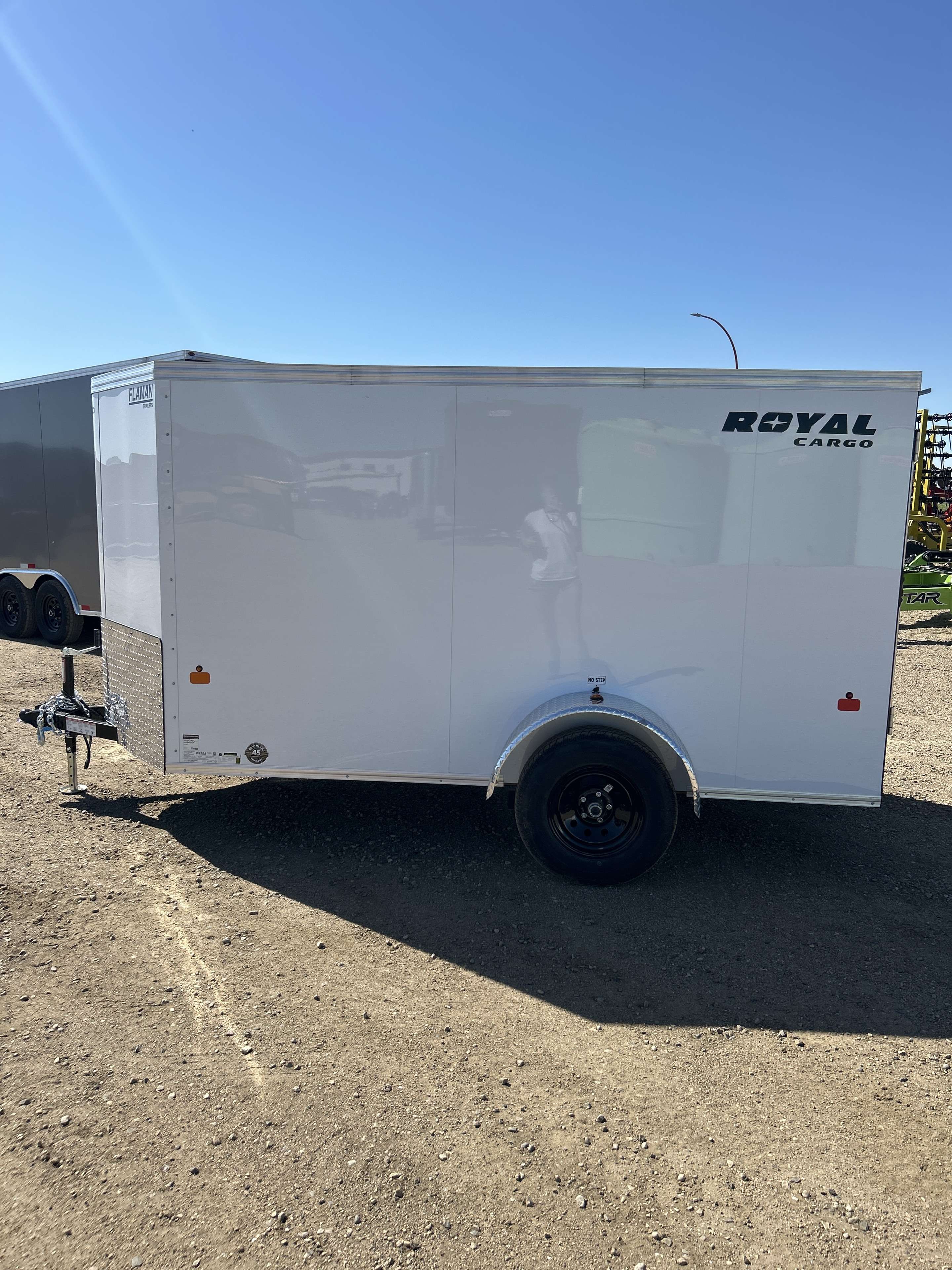 2026 Royal LCH 5' x 10' + V-Nose Cargo Trailer