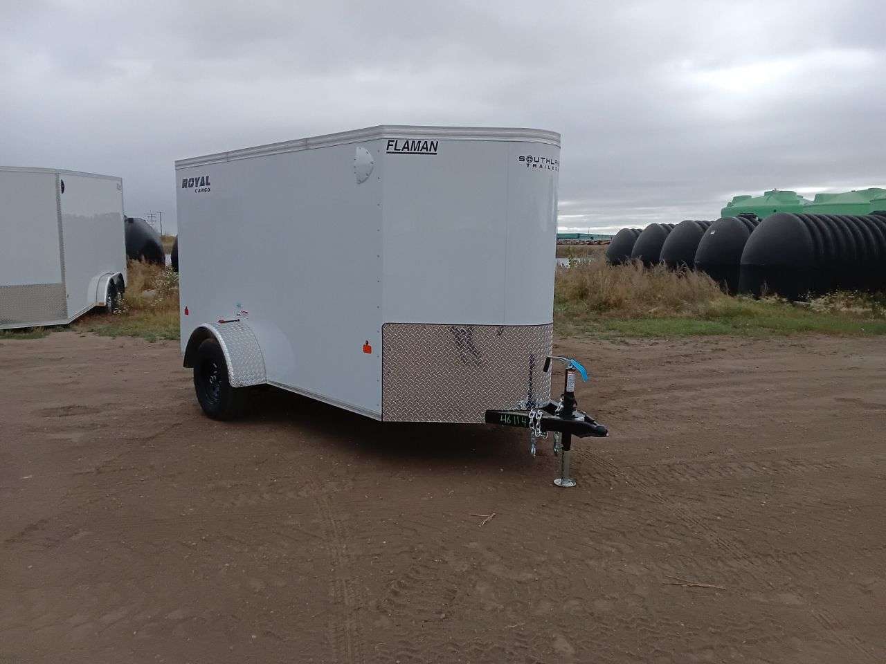 2026 Royal LCH 5' x 10' + V-Nose Cargo Trailer