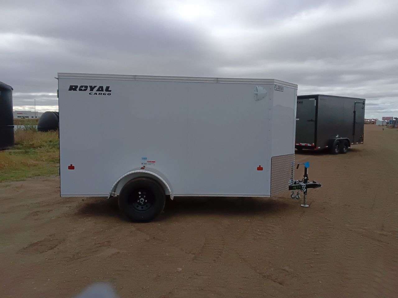 2026 Royal LCH 5' x 10' + V-Nose Cargo Trailer