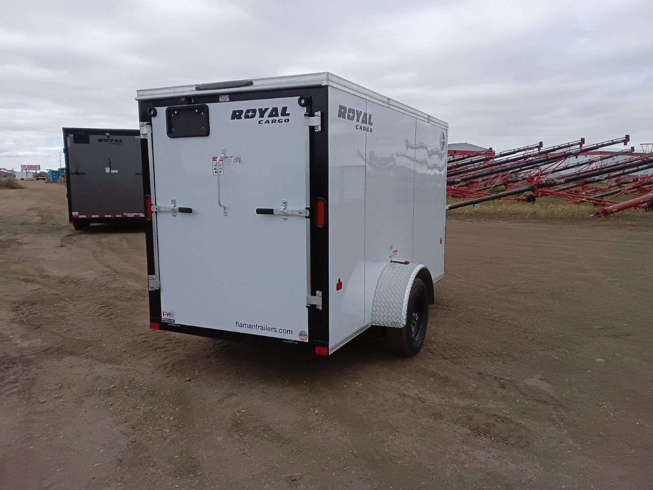 2026 Royal LCH 5' x 10' + V-Nose Cargo Trailer