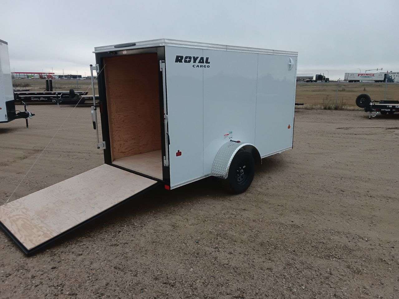 2026 Royal LCH 5' x 10' + V-Nose Cargo Trailer