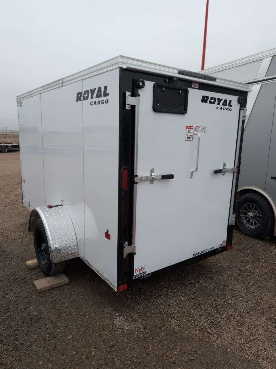 2026 Royal LCH 5' x 10' + V-Nose Cargo Trailer
