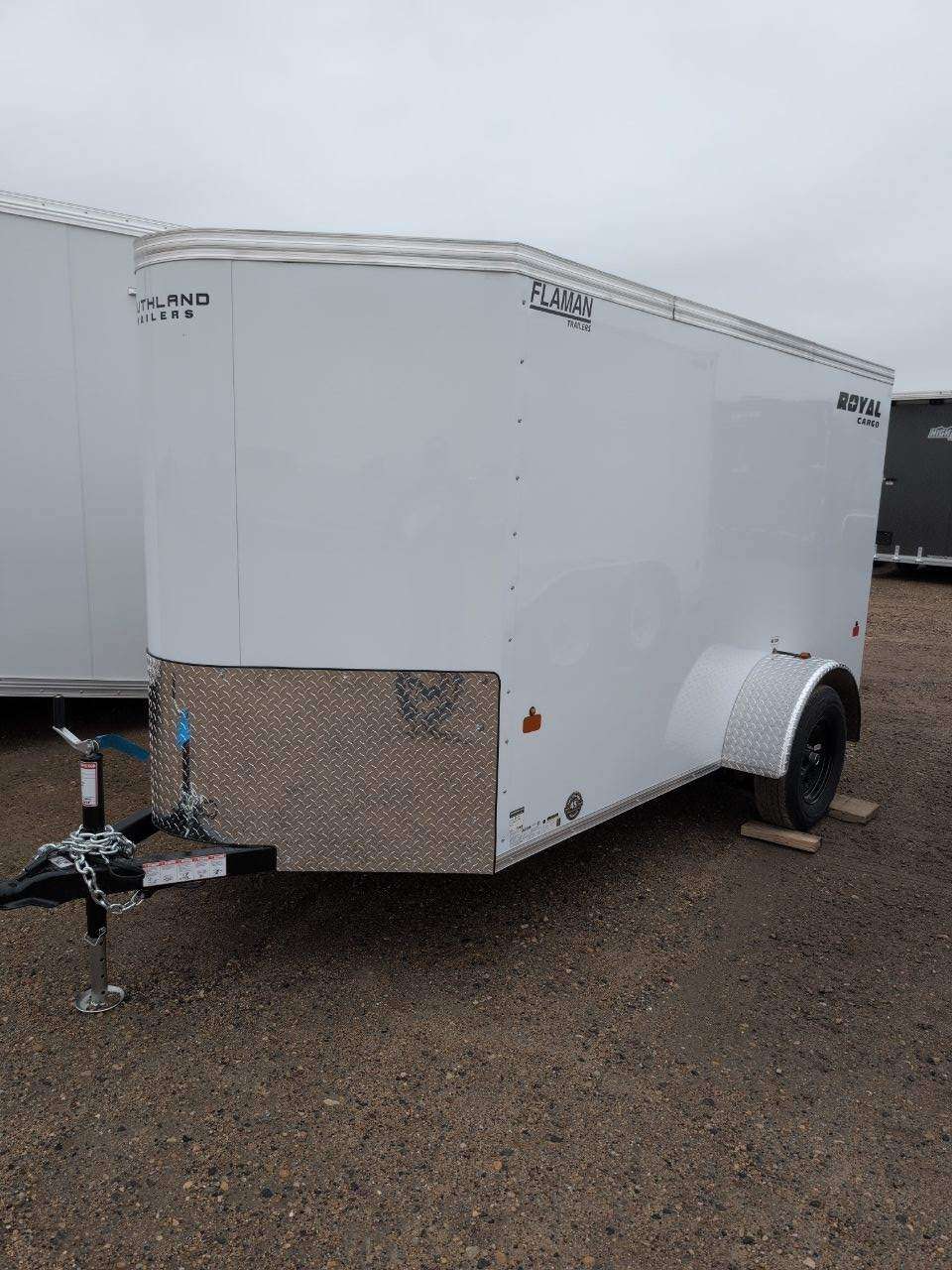 2026 Royal LCH 5' x 10' + V-Nose Cargo Trailer