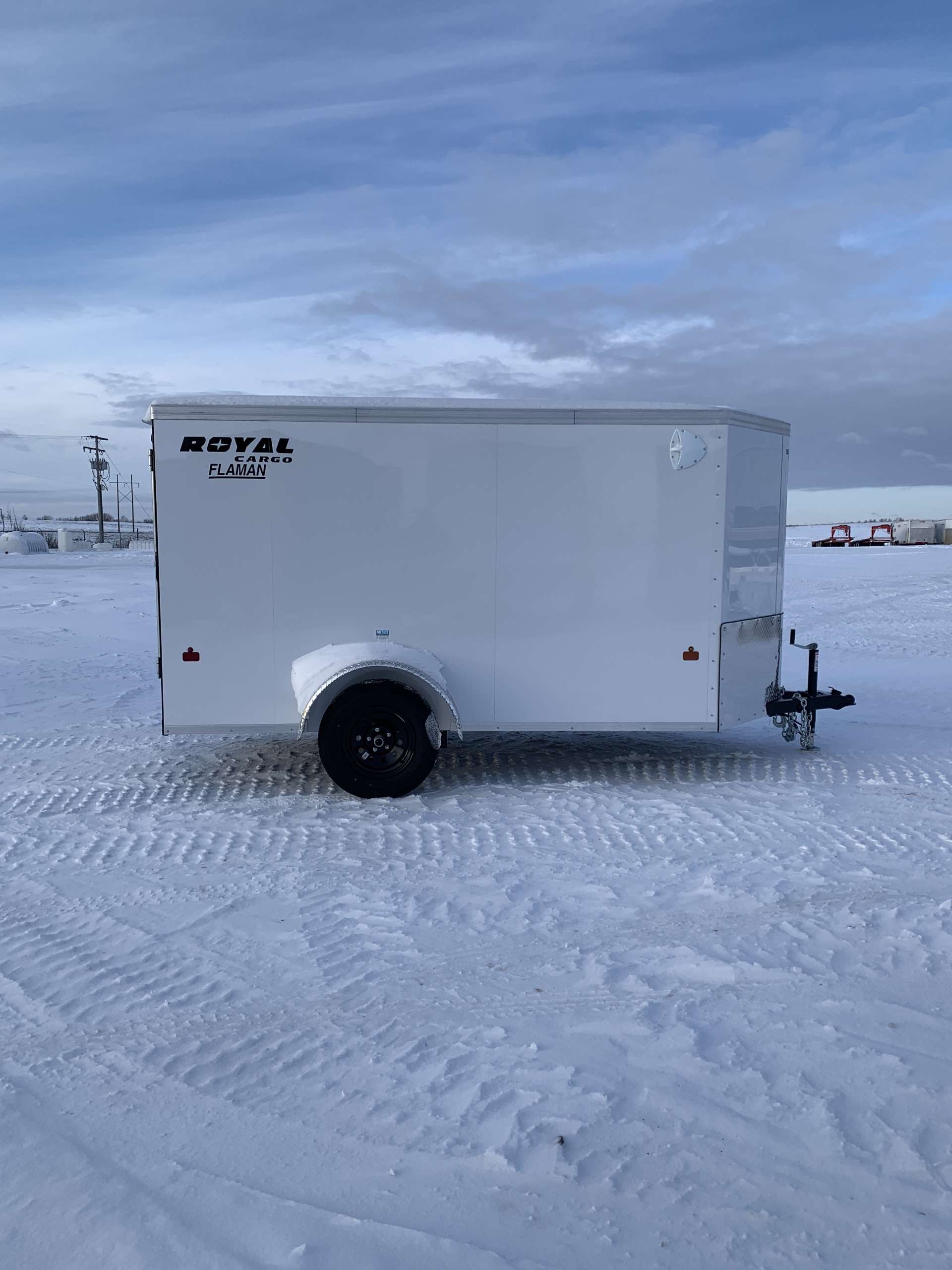2026 Royal LCH 5' x 10' + V-Nose Cargo Trailer