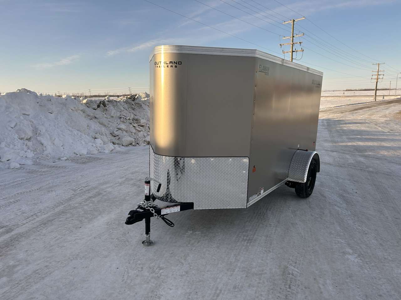 2026 Royal LCH 5' x 10' + V-Nose Cargo Trailer