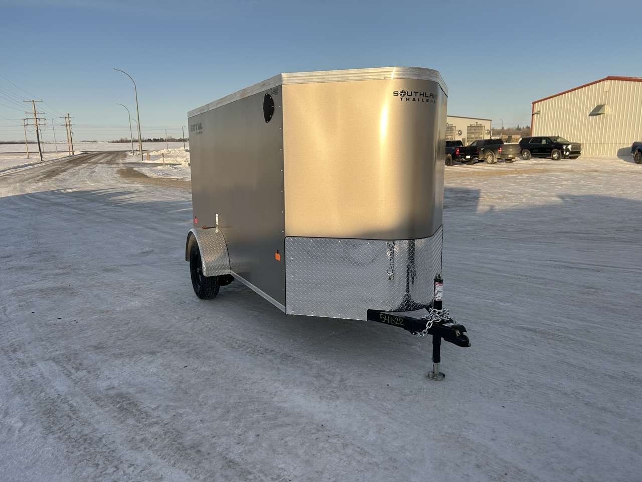 2026 Royal LCH 5' x 10' + V-Nose Cargo Trailer