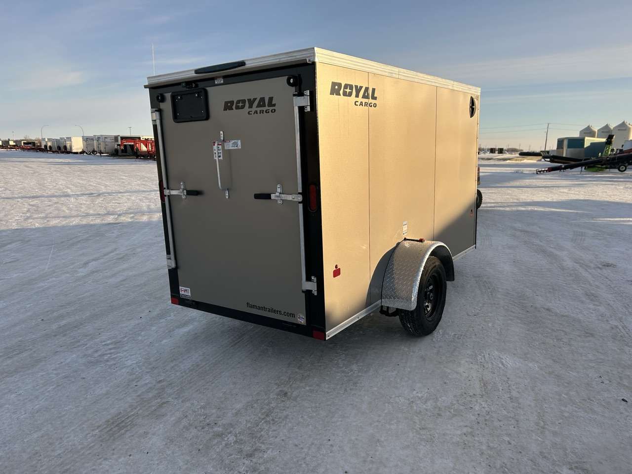 2026 Royal LCH 5' x 10' + V-Nose Cargo Trailer