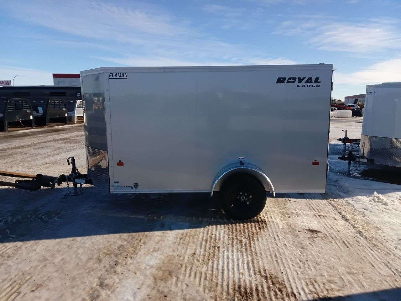 2026 Royal LCH 5' x 10' + V-Nose Cargo Trailer